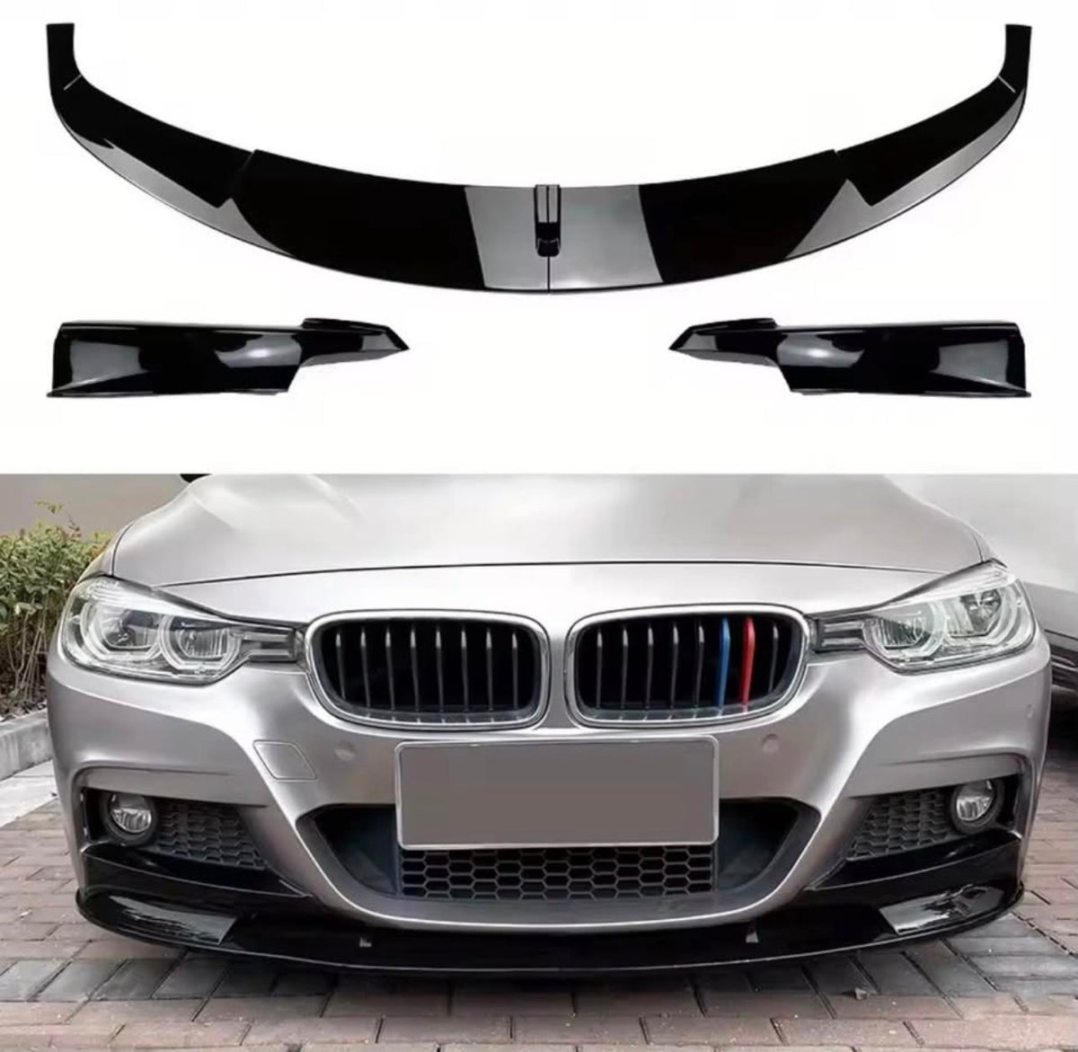 BMW 3 Series F30/F31 M Sport Front Splitter Lip