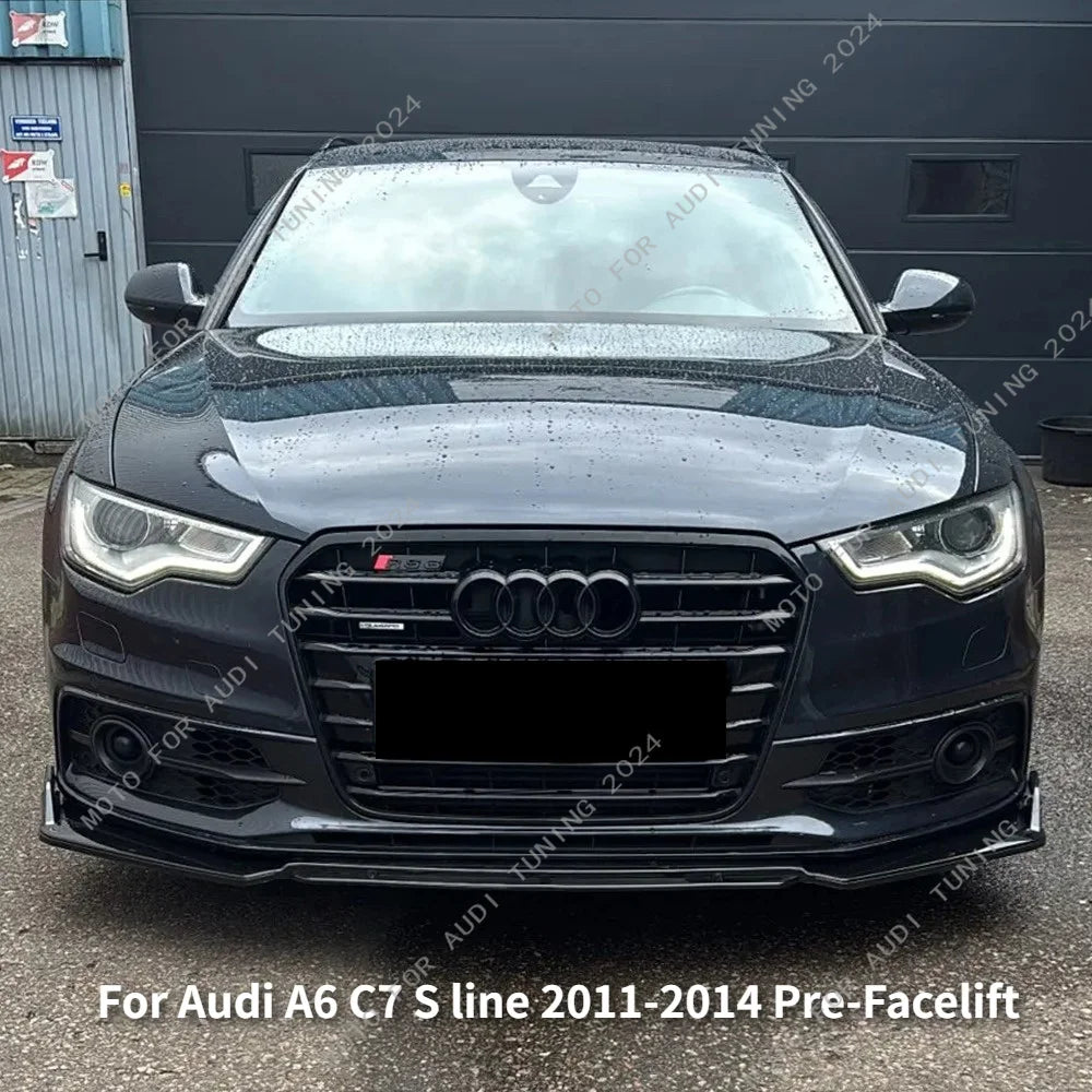 Audi A6/S6 C7 S-Line Front Lip Splitter (2011–2014)