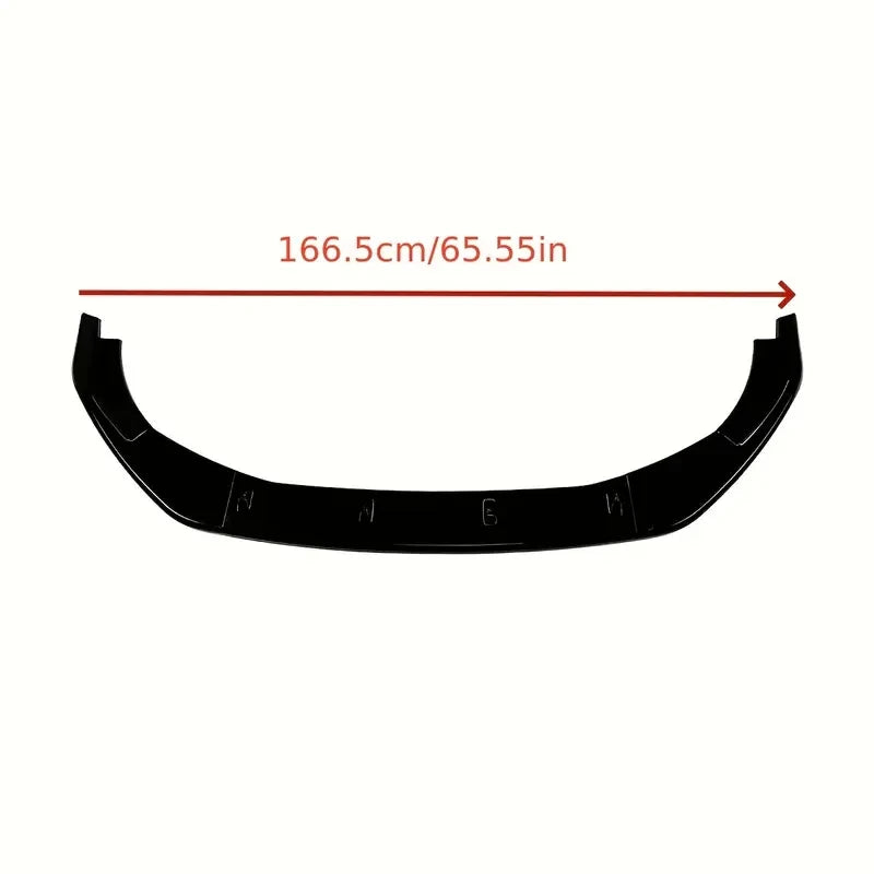 Volkswagen Golf Mk6 GTI Front Bumper Lip Splitter Kit (2008–2012)
