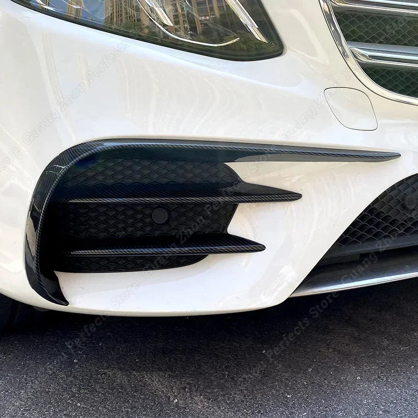 Mercedes-Benz E-Class W213/S213 AMG-Line Front Bumper Trim Kit (2016–2020)