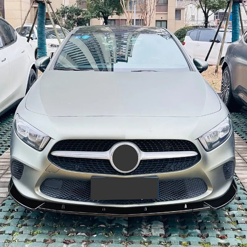 Mercedes-Benz A-Class W177/V177 Front Lip Splitter – Standard Bumper (2018–2022)