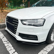 Audi A4/S4 B8.5 S-Line 3-Piece Front Lip Splitter (2012–2015)