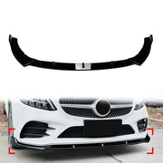 Mercedes-Benz C-Class W205 AMG-Line Front Lip Splitter (2019–2021)