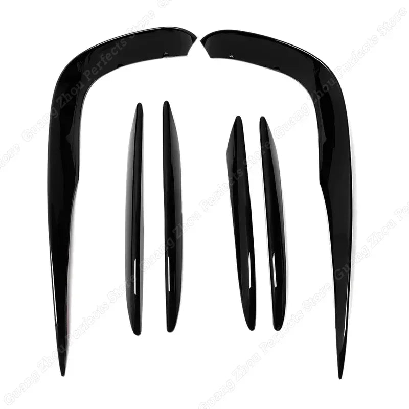 Mercedes-Benz E-Class W213/S213 AMG-Line Front Bumper Trim Kit (2016–2020)