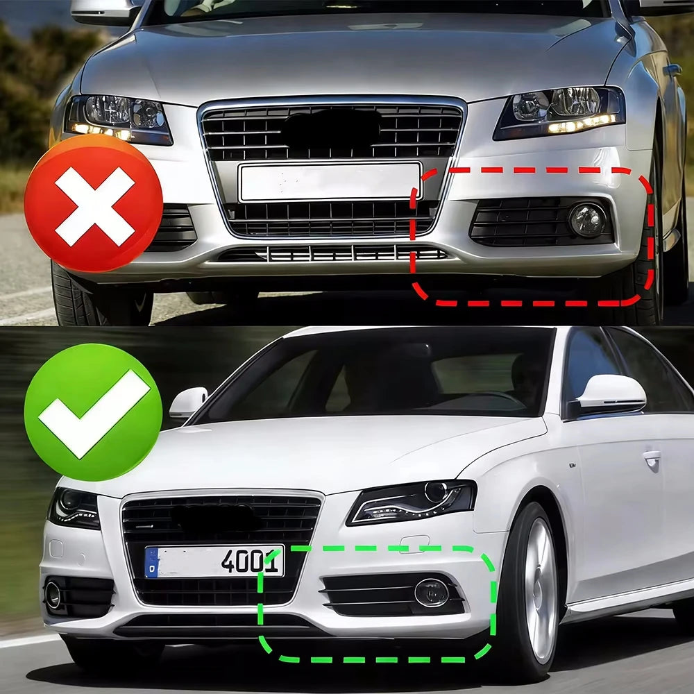 Audi A4/S4 B8 S-Line Front Lip Splitter (2009–2012)
