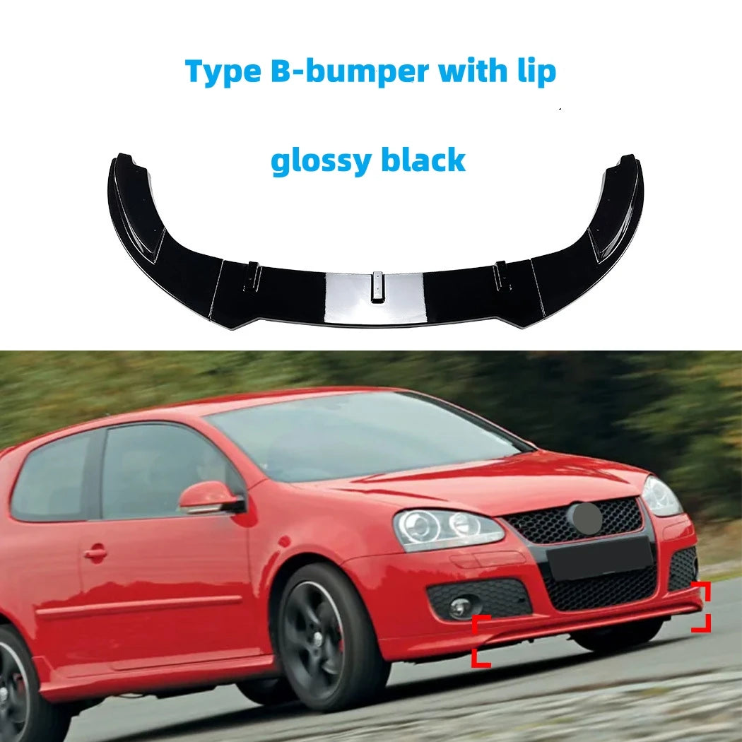 Volkswagen Golf MK5 GTI / Jetta GLI Front Bumper Lip Spoiler (2003–2009)