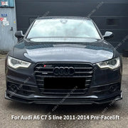 Audi A6/S6 C7 S-Line Front Lip Splitter (2011–2014)