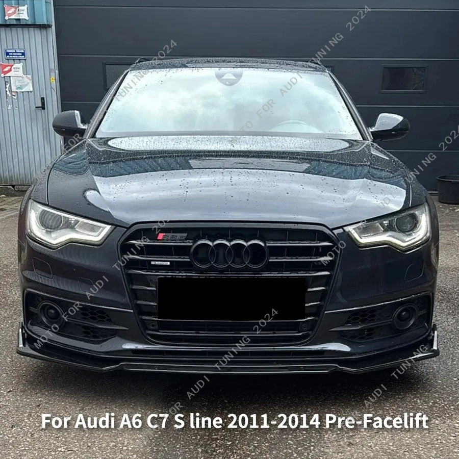 Audi A6/S6 C7 S-Line Front Lip Splitter (2011–2014)
