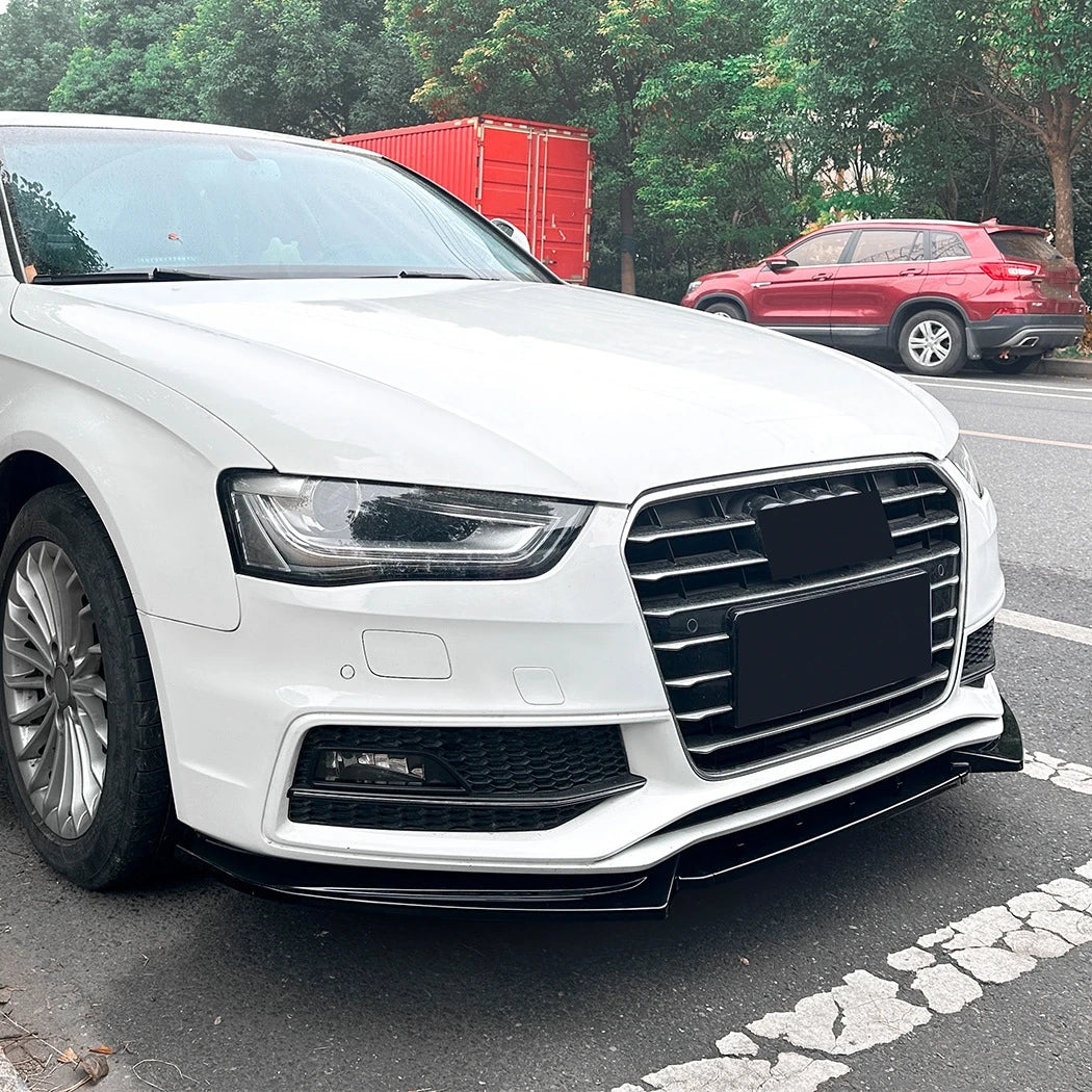 Audi A4/S4 B8.5 S-Line 3-Piece Front Lip Splitter (2012–2015)