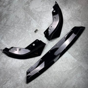 Maxton Style BMW G20 / G21 3 Series LCI Maxton Style Front Lip Splitter – Gloss Black (2022–2025 M Sport)