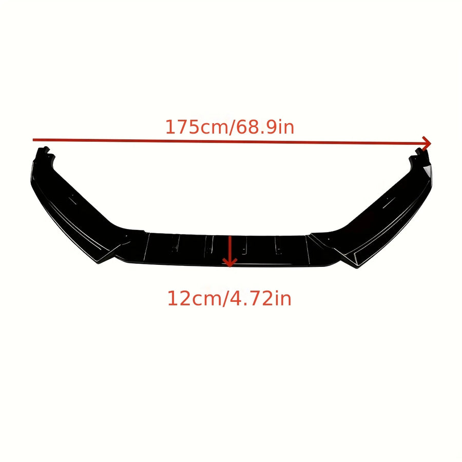 Volkswagen Scirocco Mk3 R-Line/GTS 3-Piece Front Lip Splitter (2008–2014)