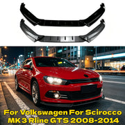 Volkswagen Scirocco Mk3 R-Line/GTS 3-Piece Front Lip Splitter (2008–2014)