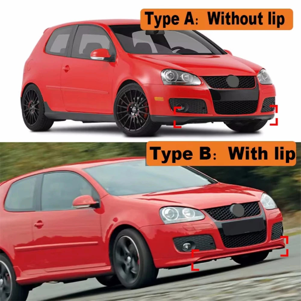 Volkswagen Golf MK5 GTI / Jetta GLI Front Bumper Lip Spoiler (2003–2009)