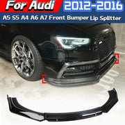 Audi A4/A5/A6/A7 Front Bumper Lip – Selected Models (2012–2016)