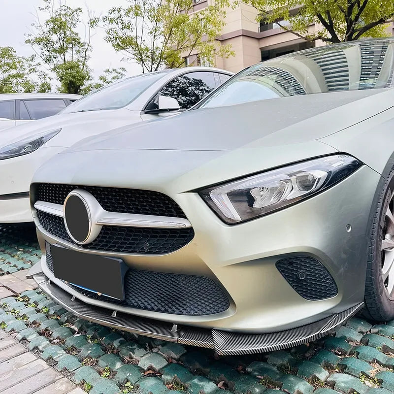 Mercedes-Benz A-Class W177/V177 Front Lip Splitter – Standard Bumper (2018–2022)