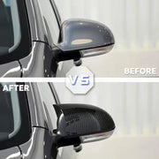 Volkswagen Golf 5 GTI Carbon-Look / Gloss Black Mirror Covers (2003–2009)