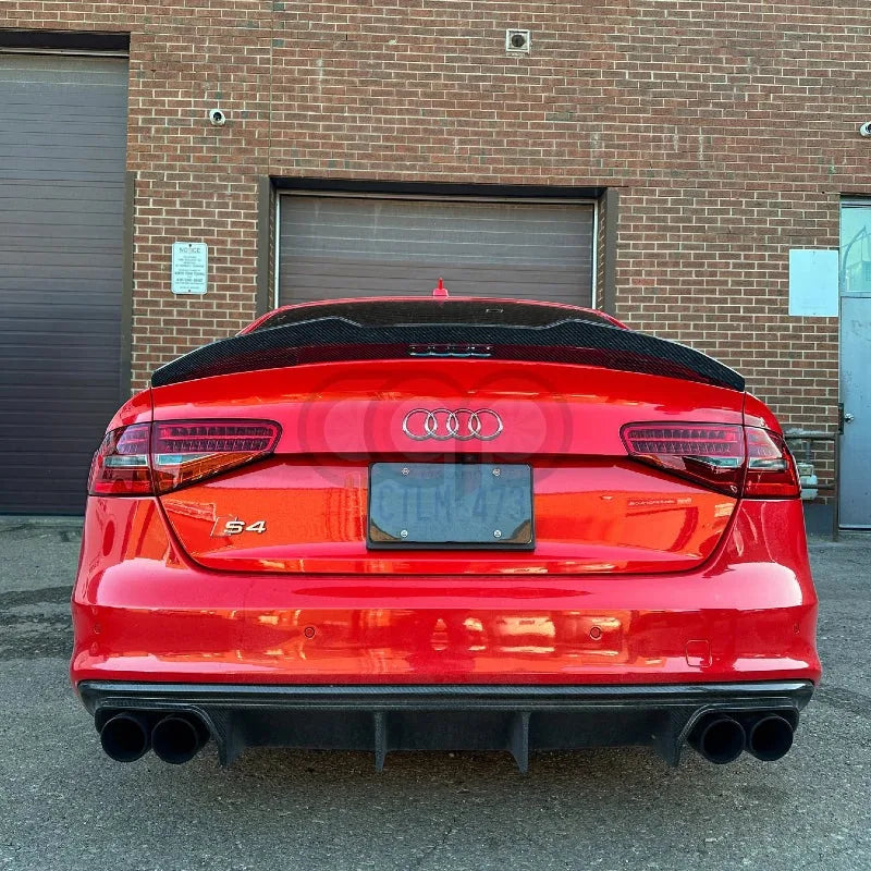 Audi A4/S4 B8/B8.5 PSM-Style Rear Spoiler Cap (2009–2016)