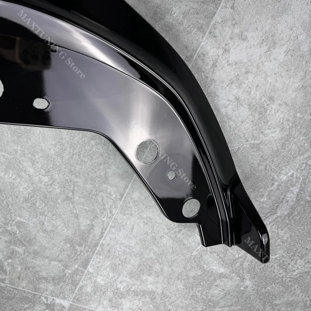 Maxton Style BMW G20 / G21 3 Series LCI Maxton Style Front Lip Splitter – Gloss Black (2022–2025 M Sport)