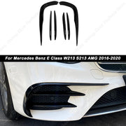 Mercedes-Benz E-Class W213/S213 AMG-Line Front Bumper Trim Kit (2016–2020)